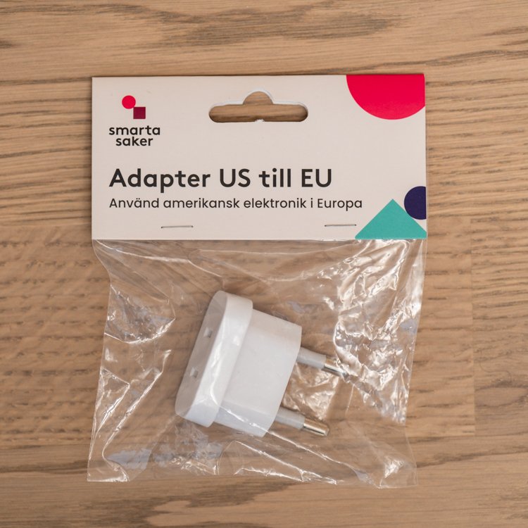 Adapter US til EU